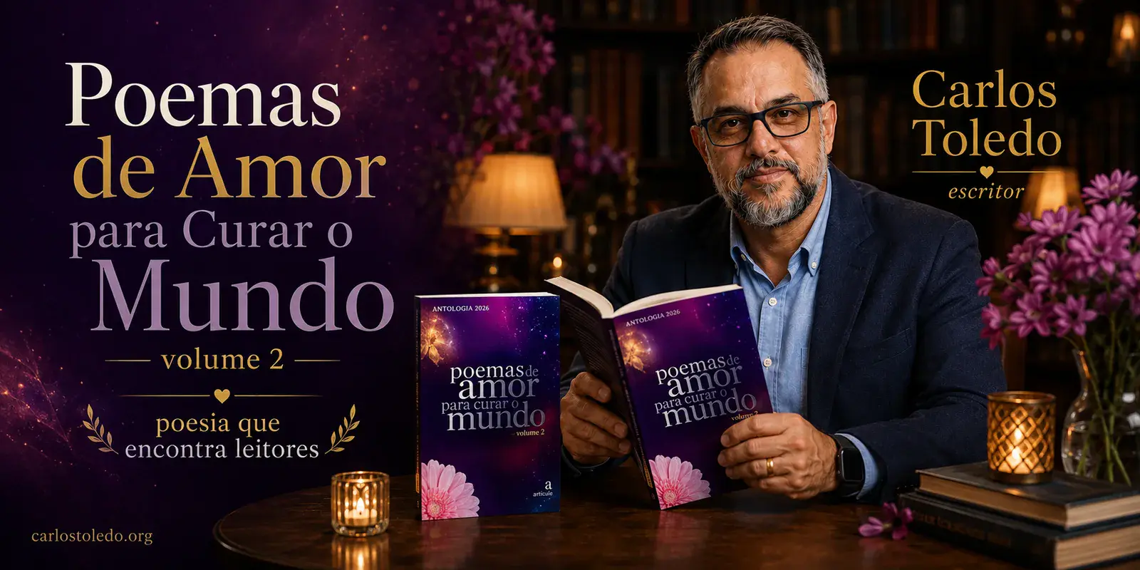 Poemas de Amor para Curar o Mundo — volume 2 - imagem 1 de 3
